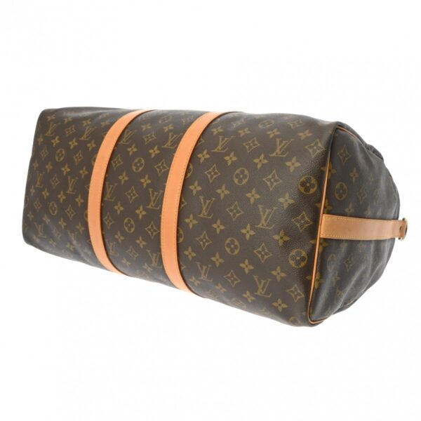 ik 00 0613949 6 Louis Vuitton Keepall Bandouliere 50 2Way Bag Monogram Canvas Brown