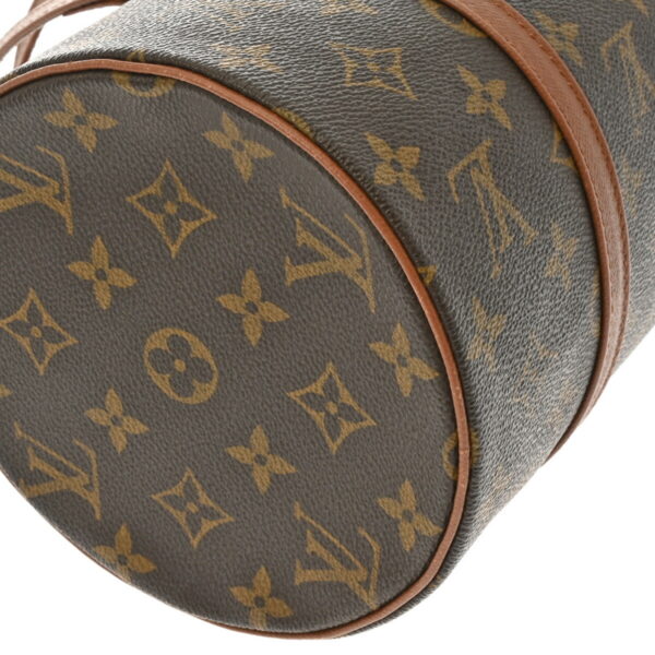 ik 00 0613968 9 Louis Vuitton Papillon 30 Handbag Monogram Canvas Brown