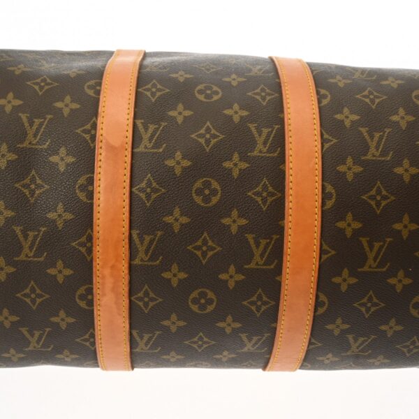 ik 00 0613972 09 Louis Vuitton Keepall 50 Bag Monogram Canvas Brown