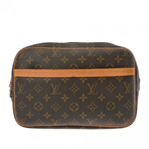 ik 00 0613976 2 Louis Vuitton Speedy Canvas Monogram Handbag Brown