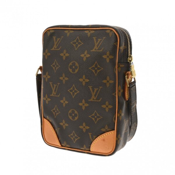 ik 00 0613986 3 Louis Vuitton Danube Shoulder Bag Monogram Canvas Brown