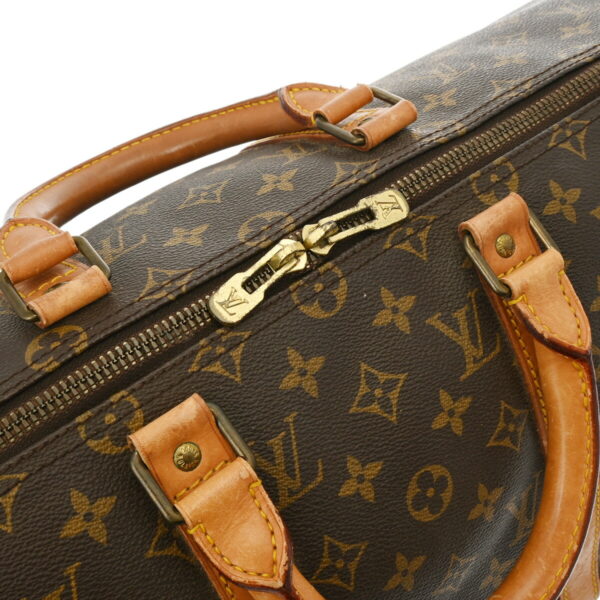 ik 00 0613990 11 Louis Vuitton Keepall 50 Bag Monogram Canvas Brown