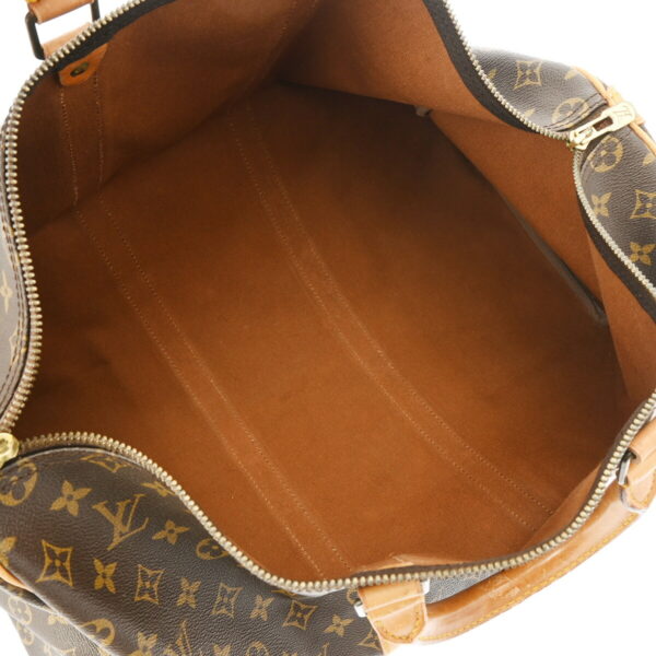 ik 00 0613990 12 Louis Vuitton Keepall 50 Bag Monogram Canvas Brown