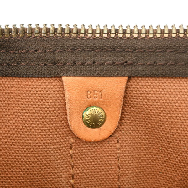 ik 00 0613990 13 Louis Vuitton Keepall 50 Bag Monogram Canvas Brown