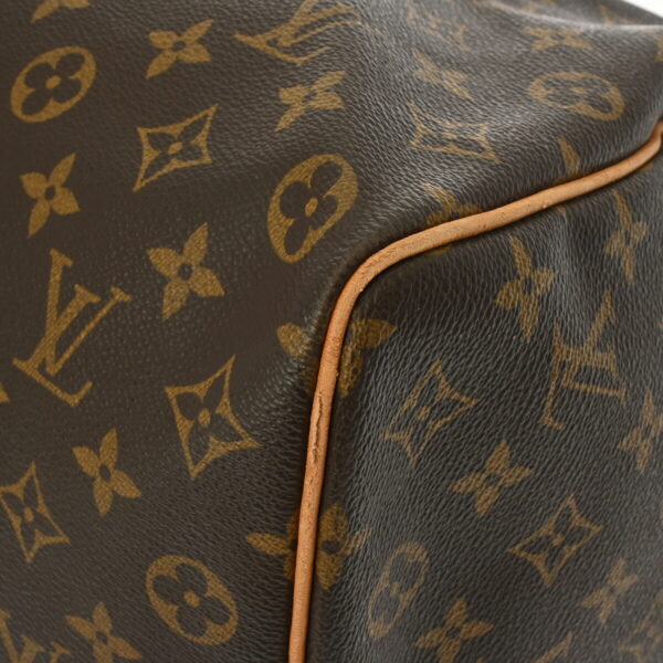 ik 00 0613990 8 Louis Vuitton Keepall 50 Bag Monogram Canvas Brown