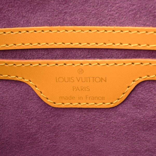 ik 00 0613994 16 Louis Vuitton Saint Jacques Handbag Epi Leather Tassili Yellow