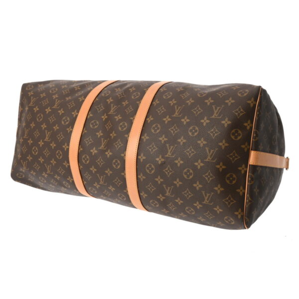 ik 00 0613996 5 Louis Vuitton Keepall Bandouliere 60 2Way Bag Monogram Canvas Brown