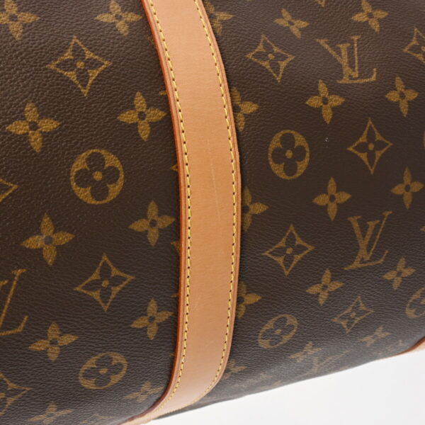 ik 00 0613996 8 Louis Vuitton Keepall Bandouliere 60 2Way Bag Monogram Canvas Brown