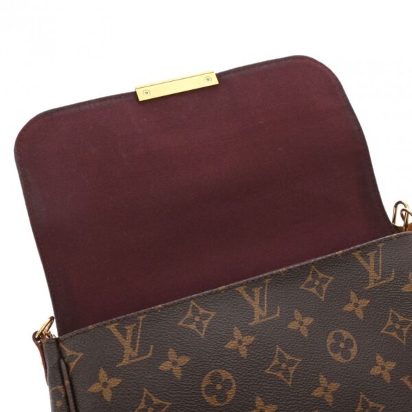 ik 00 0614179 10 Louis Vuitton Favorite MM 2Way Bag Monogram Brown