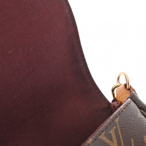 ik 00 0614179 11 Louis Vuitton Favorite MM 2Way Bag Monogram Brown