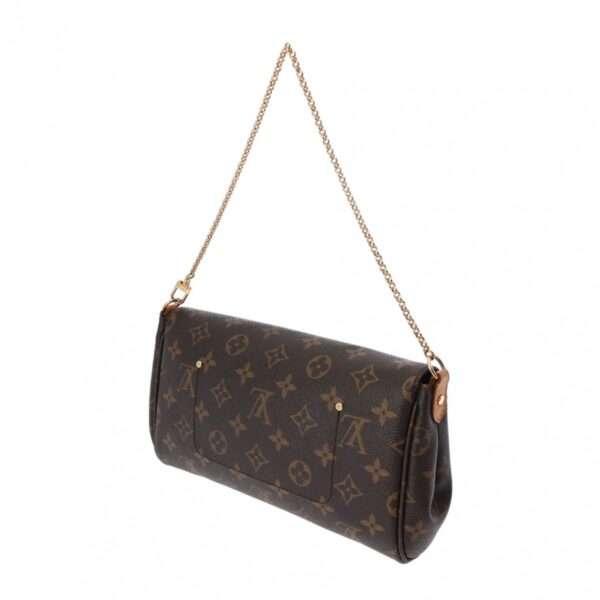 ik 00 0614179 3 Louis Vuitton Favorite MM 2Way Bag Monogram Brown