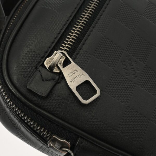 ik 00 0614504 12 Louis Vuitton Leather Umbrella Waist Bag Onyx