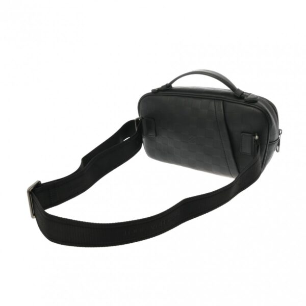 ik 00 0614504 5 Louis Vuitton Leather Umbrella Waist Bag Onyx