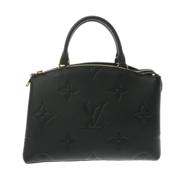 ik 00 0614507 2 Louis Vuitton Monogram Petit Palais PM Handbag Black