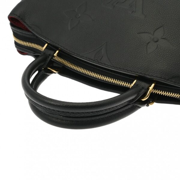 ik 00 0614507 4 Louis Vuitton Monogram Petit Palais PM Handbag Black