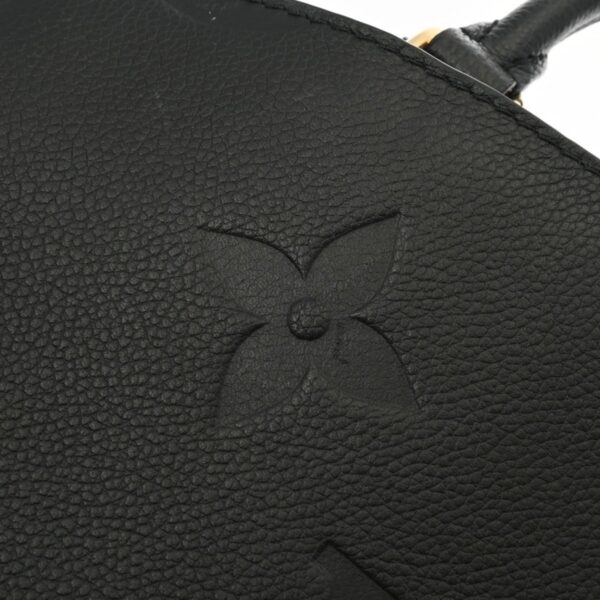 ik 00 0614507 9 Louis Vuitton Monogram Petit Palais PM Handbag Black