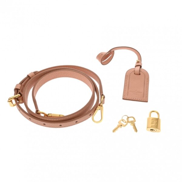 ik 00 0614681 16 Louis Vuitton Petit Palais PM Empreinte Leather Rose Trianon Crème