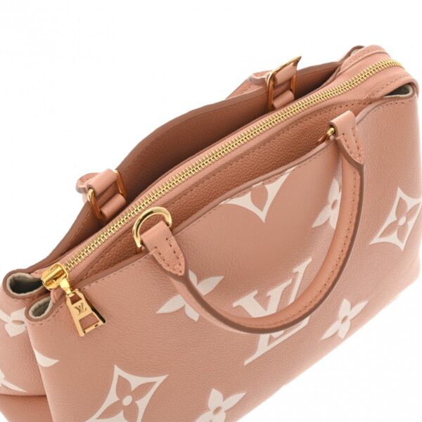 ik 00 0614681 9 Louis Vuitton Petit Palais PM Empreinte Leather Rose Trianon Crème