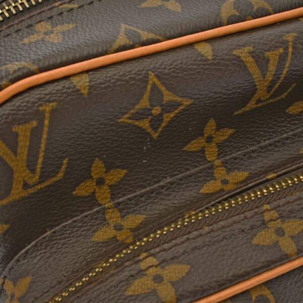 ik 00 0614686 8 Louis Vuitton Nile Shoulder Bag Monogram Canvas Brown