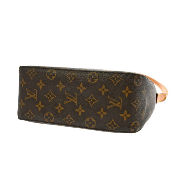 ik 00 0614688 9 Louis Vuitton Looping MM Shoulder Bag Monogram Canvas Brown