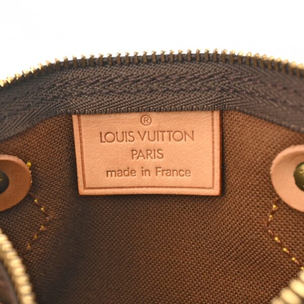 ik 00 0614712 14 Louis Vuitton Mini Speedy Bag Monogram Canvas Brown