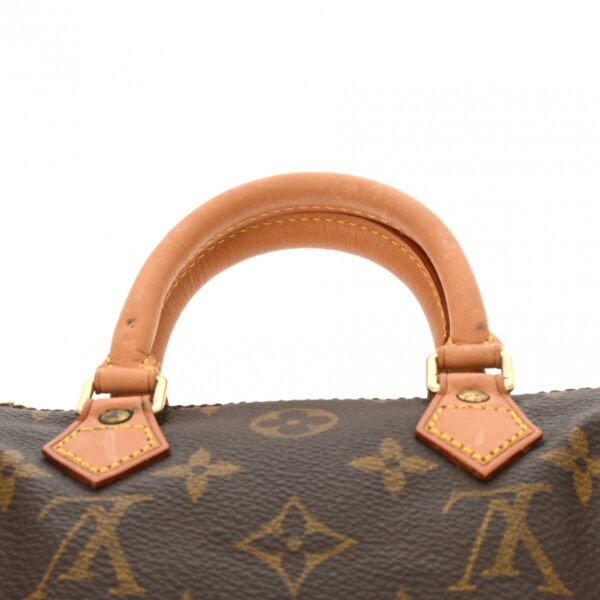 ik 00 0614712 5 Louis Vuitton Mini Speedy Bag Monogram Canvas Brown