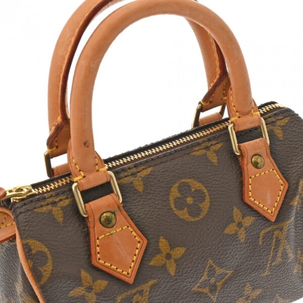 ik 00 0614712 7 Louis Vuitton Mini Speedy Bag Monogram Canvas Brown