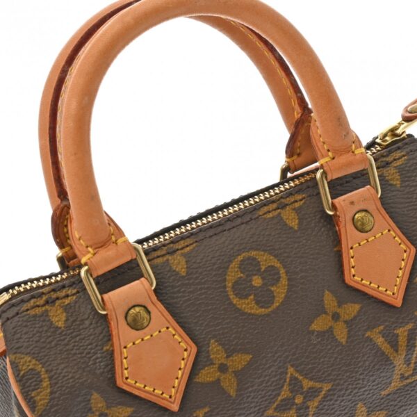 ik 00 0614712 8 Louis Vuitton Mini Speedy Bag Monogram Canvas Brown