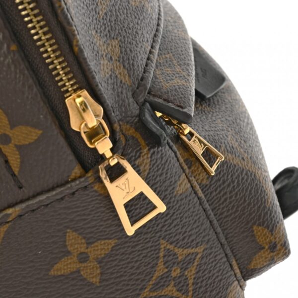 ik 00 0614714 12 Louis Vuitton Palm Springs Backpack Mini Monogram Brown