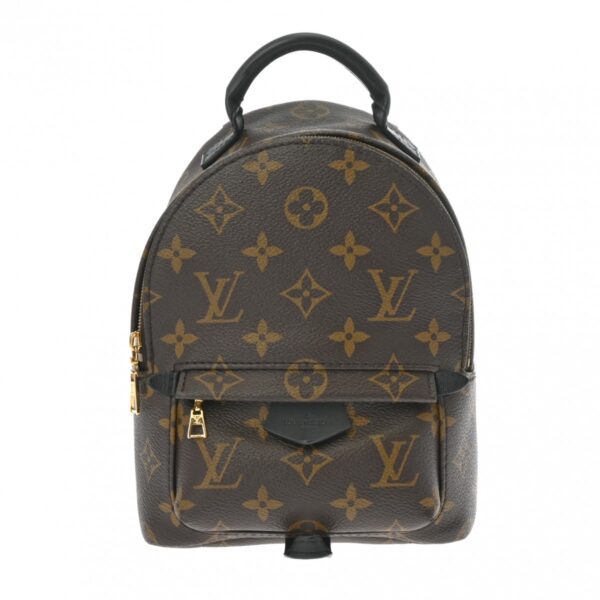 ik 00 0614714 2 Louis Vuitton Palm Springs Backpack Mini Monogram Brown