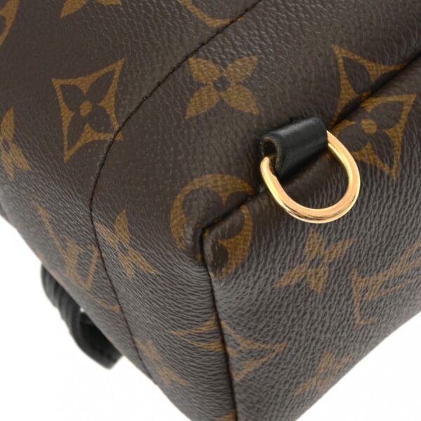 ik 00 0614714 9 Louis Vuitton Palm Springs Backpack Mini Monogram Brown