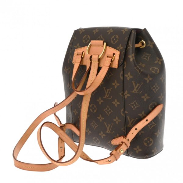 ik 00 0614717 3 Louis Vuitton Montsouris Rucksack Monogram Canvas Brown