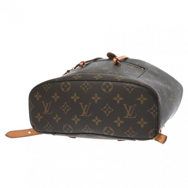 ik 00 0614717 5 Louis Vuitton Montsouris Rucksack Monogram Canvas Brown