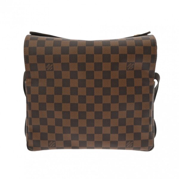 ik 00 0614772 2 Louis Vuitton Naviglio Shoulder Bag Damier Canvas Brown