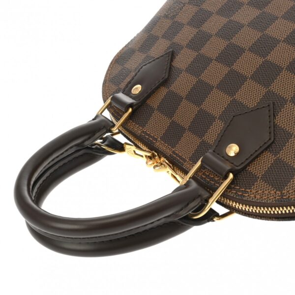 ik 00 0615473 4 Louis Vuitton Alma BB Handbag Damier Canvas Brown