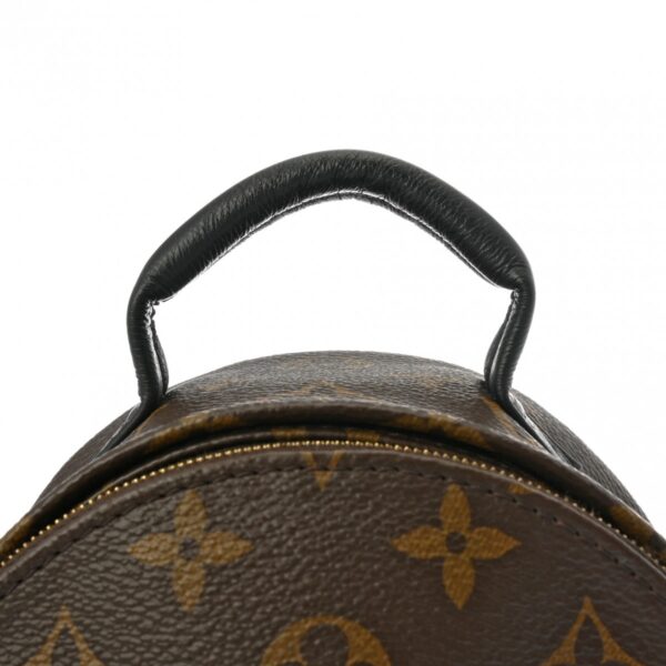 ik 00 0615475 4 Louis Vuitton Palm Springs Backpack Mini Monogram Canvas Brown