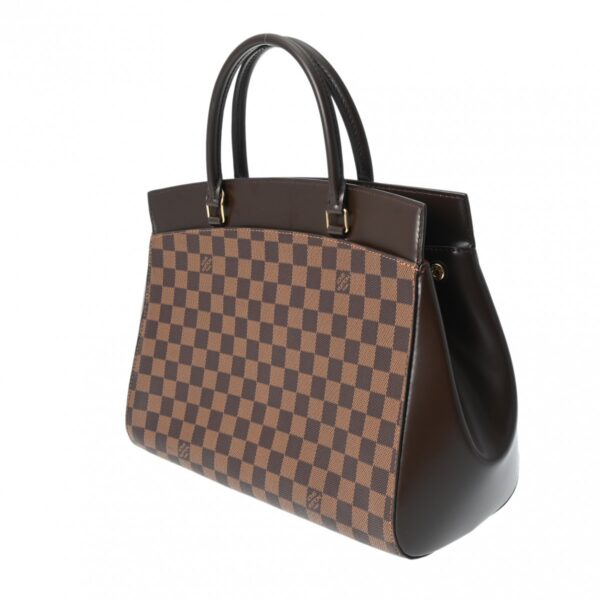 ik 00 0615503 3 Louis Vuitton Rivoli MM Handbag Damier Canvas Brown