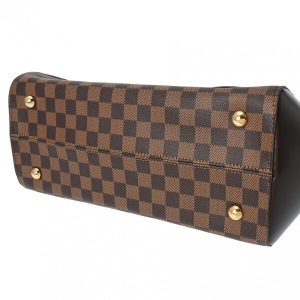 ik 00 0615503 5 Louis Vuitton Rivoli MM Handbag Damier Canvas Brown