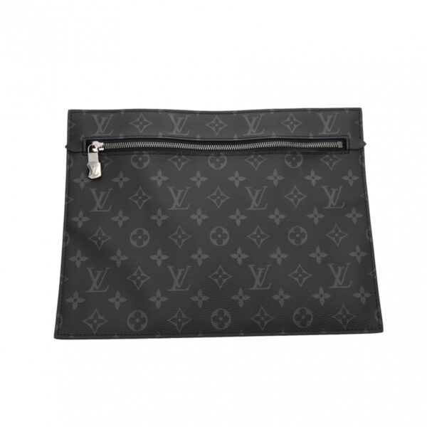 ik 00 0615506 15 Louis Vuitton Grand Sac Tote Bag Monogram Eclipse Canvas Black