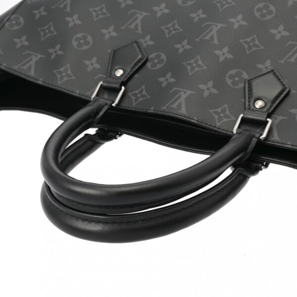 ik 00 0615506 4 Louis Vuitton Grand Sac Tote Bag Monogram Eclipse Canvas Black