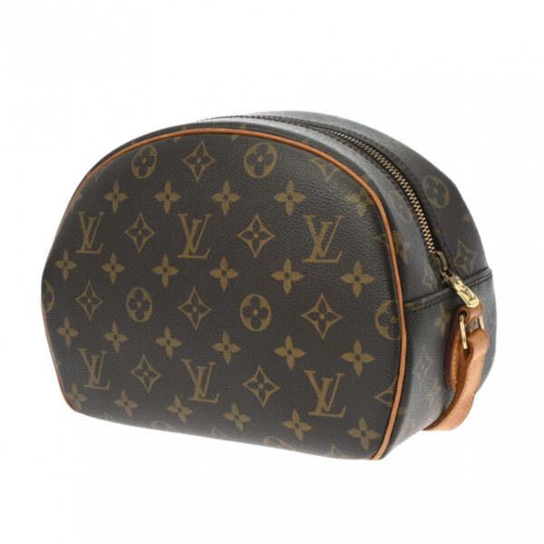 ik 00 0616337 3 Louis Vuitton Blois Shoulder Bag Monogram Canvas Brown