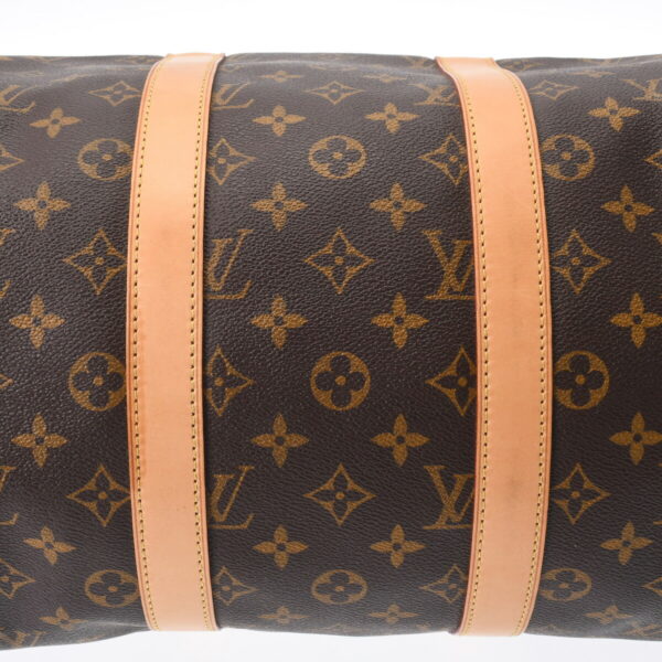 ik 00 0616339 10 Louis Vuitton Keepall 45 Bag Monogram Canvas Brown