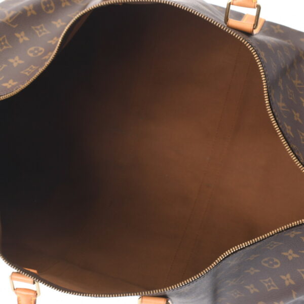 ik 00 0616361 13 Louis Vuitton Keepall 55 Bag Monogram Canvas Brown