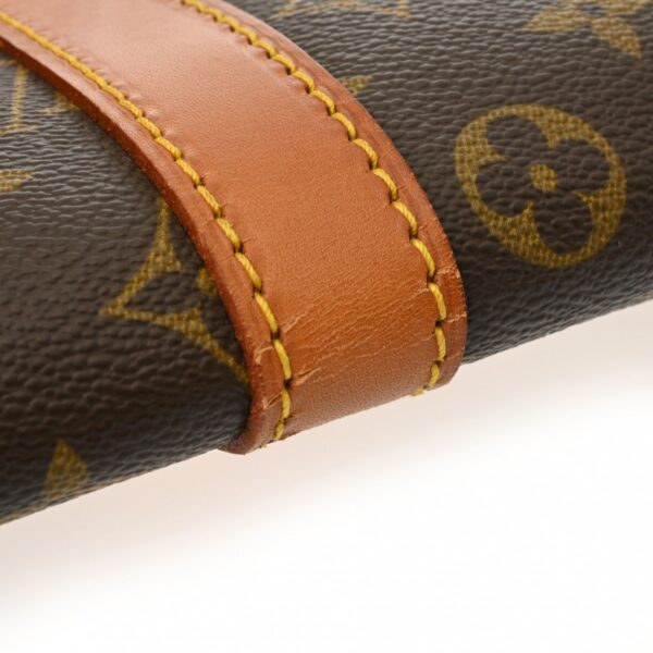 ik 00 0616365 10 Louis Vuitton Keepall Bandouliere 55 2Way Bag Monogram Canvas Brown