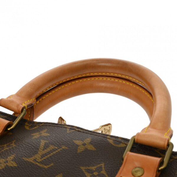 ik 00 0616365 5 Louis Vuitton Keepall Bandouliere 55 2Way Bag Monogram Canvas Brown