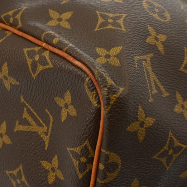 ik 00 0616365 7 Louis Vuitton Keepall Bandouliere 55 2Way Bag Monogram Canvas Brown