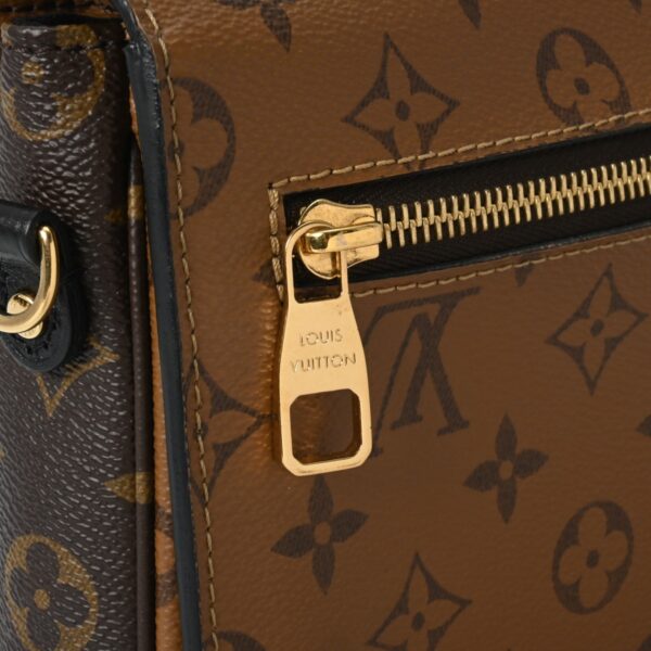 ik 00 0616371 10 Louis Vuitton Pochette Metis MM 2Way Monogram Reverse Brown