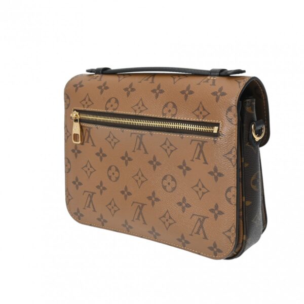 ik 00 0616371 3 Louis Vuitton Pochette Metis MM 2Way Monogram Reverse Brown