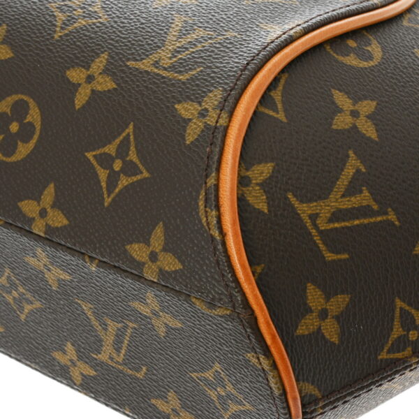 ik 00 0616375 10 Louis Vuitton Ellipse PM Handbag Monogram Canvas Brown