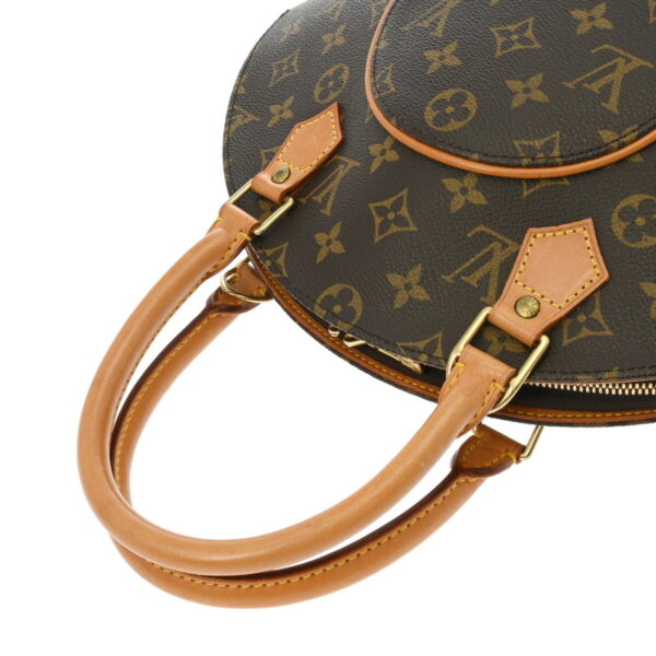 ik 00 0616375 4 Louis Vuitton Ellipse PM Handbag Monogram Canvas Brown